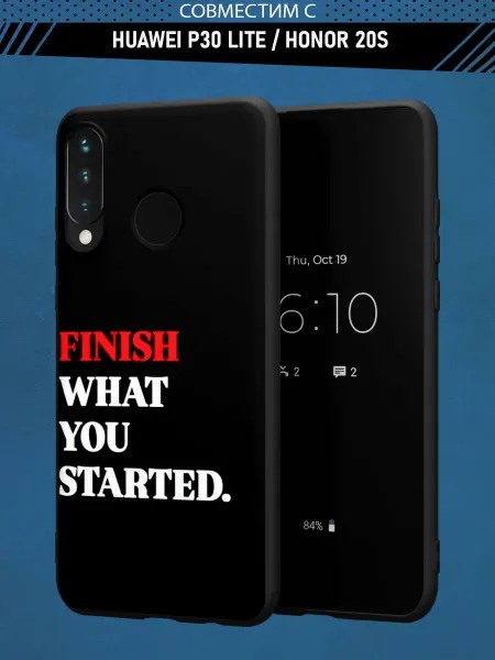 Abal Case Чехол на Huawei P30 lite и Honor 20S с надписью