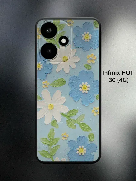 ANP Case Чехол на Infinix HOT 30 с цветочками