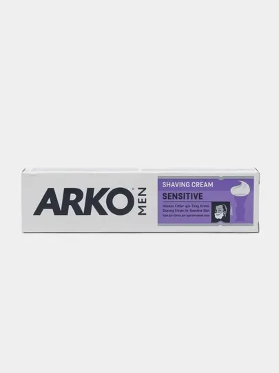 Крем для бритья Arko Men Sensitive, 65 г