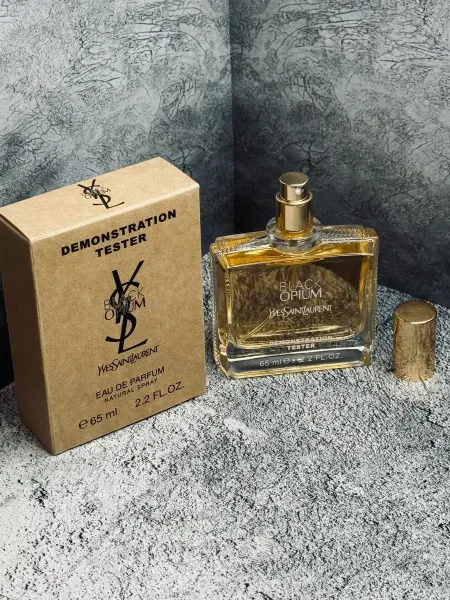 Духи оригинальные тестеры Женские духи тестер YSL Black Opium 65 ml