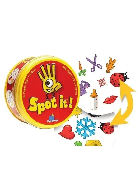 Игра настольная Dobble Spot it! найди пару