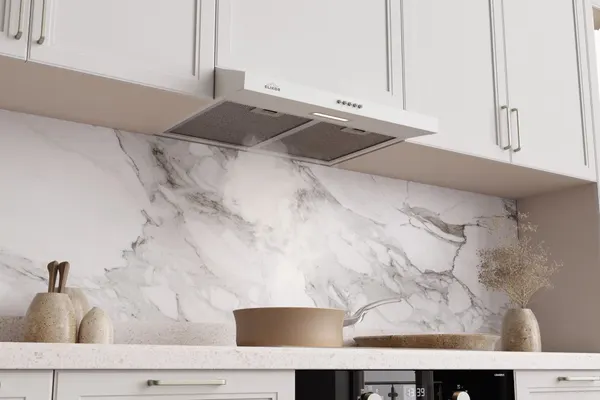 ELIKOR Вытяжка кухонная Eco ONE 60 WH белый кнопочное