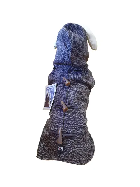 ДоГГон СМАРТ Нано куртка осенняя с капюшоном Herrigbone coat