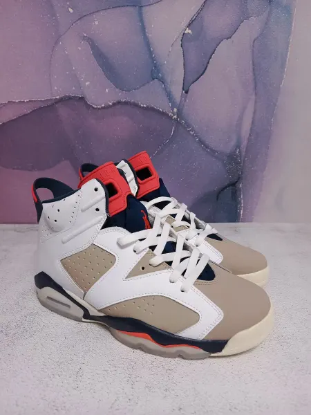 BAAS Демисезонные кожаные кеды кроссовки Nike Air Jordan 6