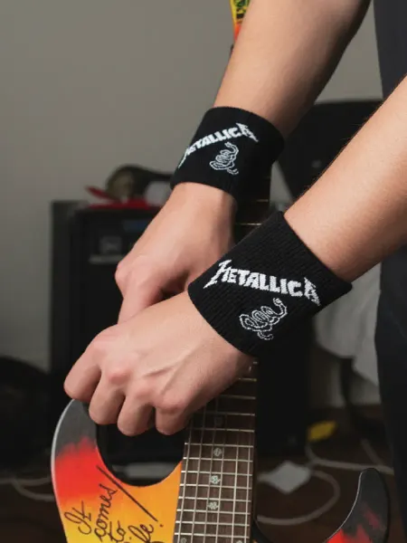 Носки & Гольфы Напульсник Metallica Rock