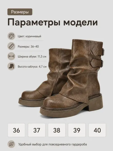 RUVI Ботинки женские демисезонные