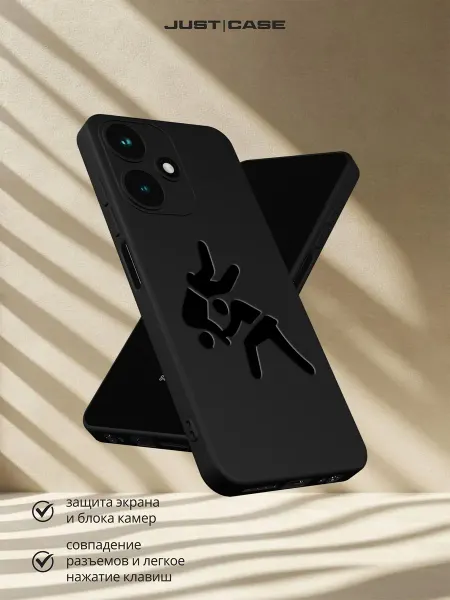 Принт-бутик Чехол на Infinix HOT 30 (4G) с принтом Дзюдо