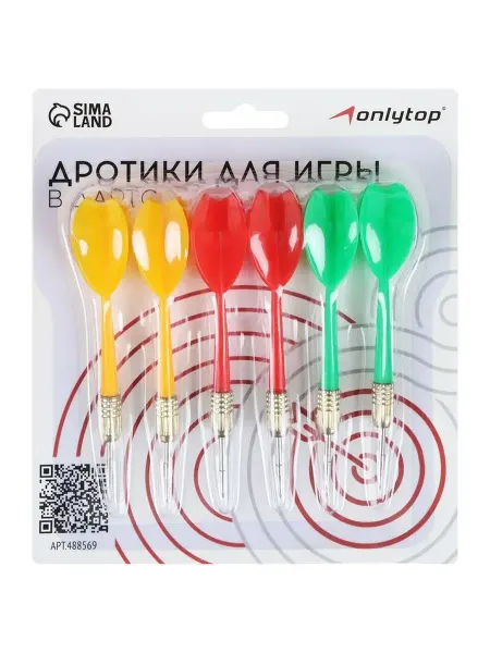In Mother's Hands Стрелы для дартса (в наборе 6 штук), на блистере