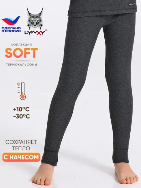 Lynxy Термобрюки спортивные с начесом зима Soft