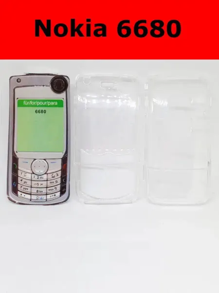 Чехол пластиковый для Nokia 6680