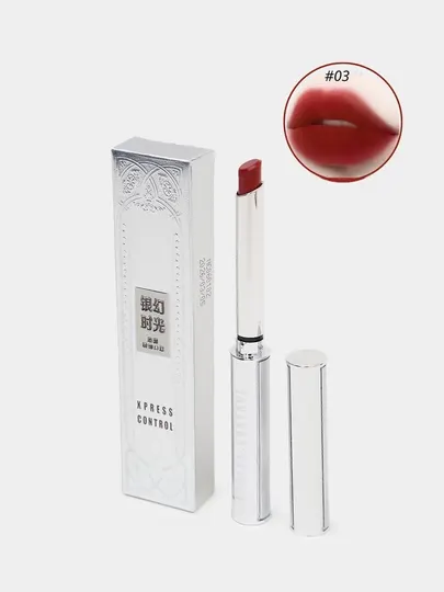 Матовая помада для губ Silver, стойкая, 6 цветов