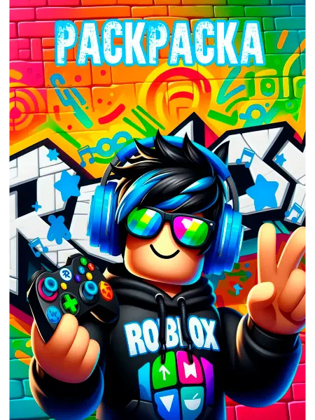 Colors Kids Раскраска Roblox (Раскраска Роблокс)
