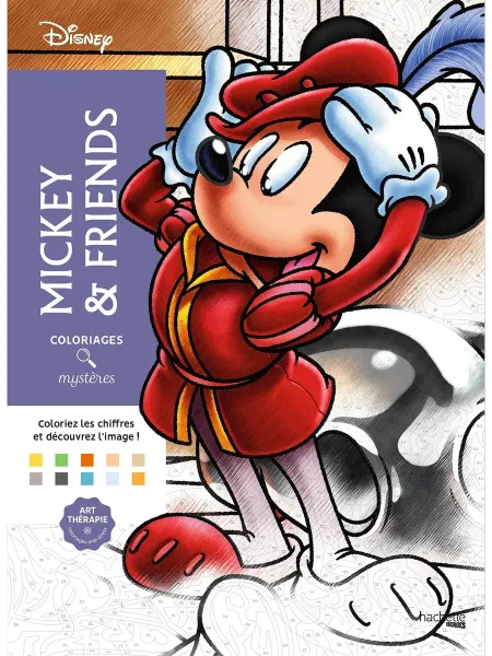 HobbyPlanet Раскраска по номерам дисней Mickey & Friends Микки ашет