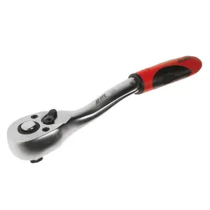 JTC Ключ трещотка 3 8 72 зуба 205мм изогнутая JTC-5423
