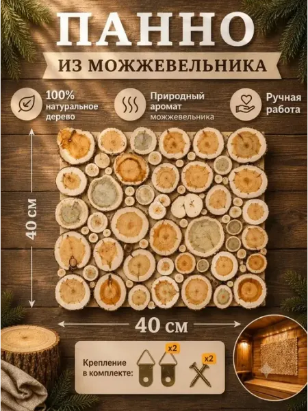 ПарЛес Панно из можжевельника