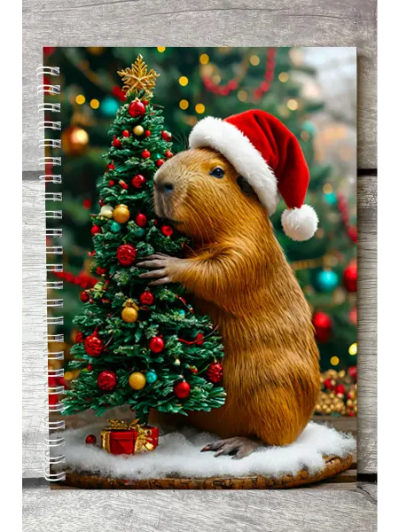 Peromastera Блокнот для записей А5,для девочек с изображением капибары