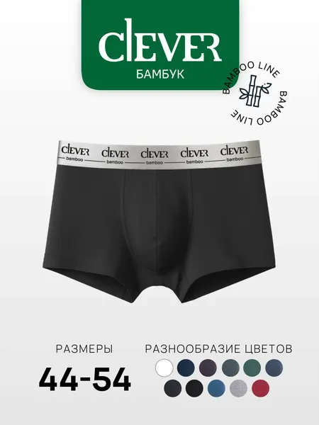 CLEVERТрусы мужские бамбук