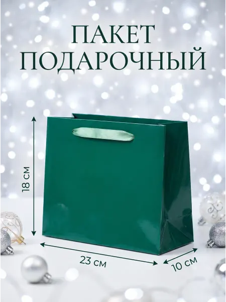 Сима-Ленд & UPAK LAND Пакет для подарка горизонтальный