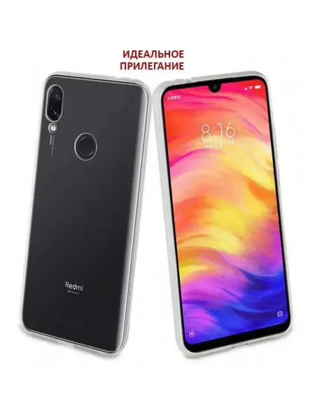 Rayzon market Чехол на Xiaomi Redmi Note 7 Note 7 PRO Note 7S прозрачный