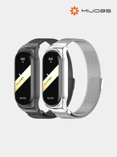 Xiaomi Mi Band 7 и mi band 8, mi band 9 металлический ремешки