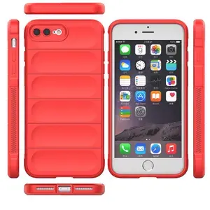 Противоударный чехол Flexible Case для iPhone 7 Plus / 8 Plus (красный)