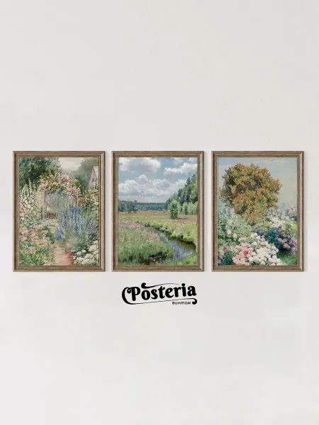 Posteria Постеры интерьерные Живопись, 21х30 см (А4)