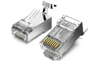 VENTION Коннектор RJ45 (8p8c) FTP cat. 7, под витую пару