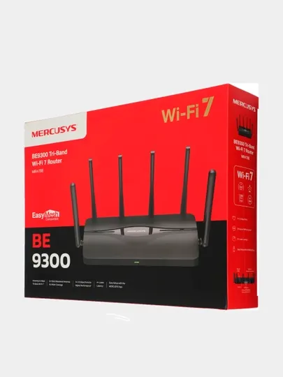 Mercusys MR47BE — BE9300 Tri-Band Wi-Fi 7 гигабитный роутер
