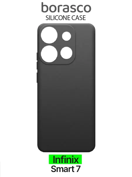 BORASCO Чехол Infinix Smart 7 Silicone Case