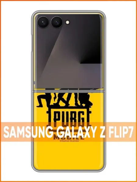 Case Face Чехол на Samsung Galaxy Z Flip 7 с принтом PUBG