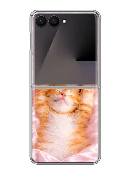 ChesnoCase Чехол на Samsung Galaxy Z Flip 7 котик для девочки