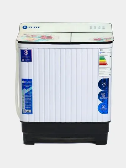 Полуавтоматическая стиральная машина Elite WM-4198, 7.5 кг