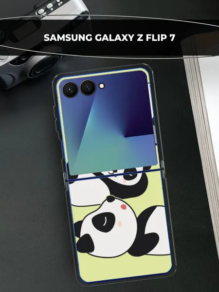 Samsung Чехол на Galaxy Z Flip 7 панда