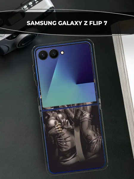 Samsung Чехол на Galaxy Z Flip 7 скелет