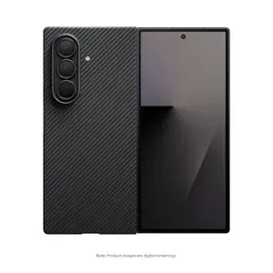 Чехол PITAKA для Samsung Galaxy Z Fold 7 (black/grey twill)