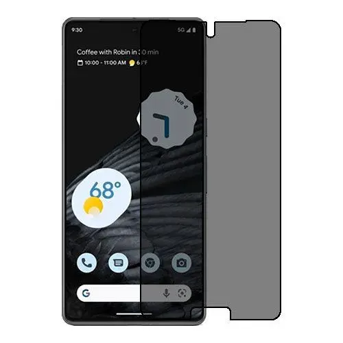Google Pixel 7 Pro защитный экран из приватной плёнки (силикон) Одна штука скрин мобиль