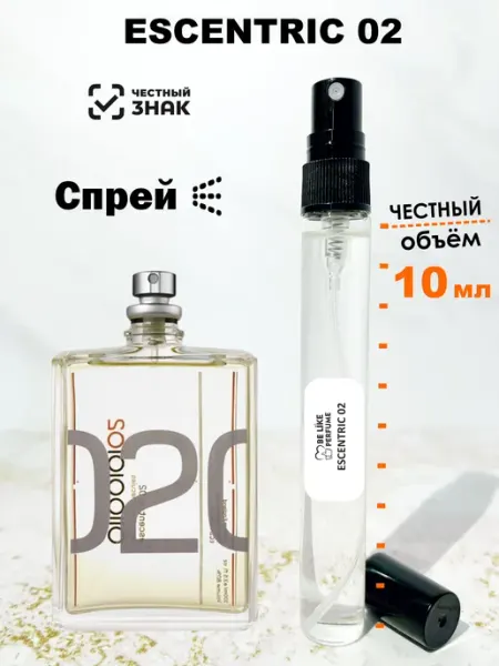 Be like perfume Духи Escentric 02 Молекула 10 мл