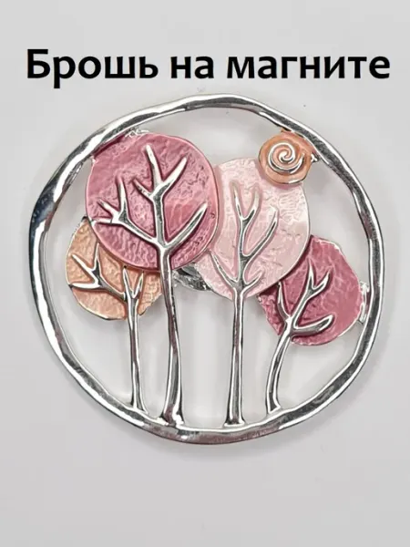 Amazing chest Брошь на магните для одежды оригинальная стильная