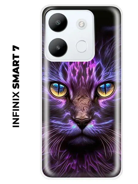 Infinix Чехол на SMART 7 HD с принтом