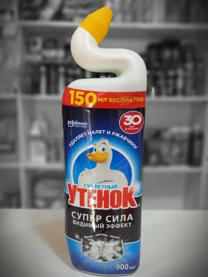 Гель для чистки туалета и ванной, Утенок