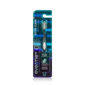 Evermex Extra Clean Зубная щетка жесткая