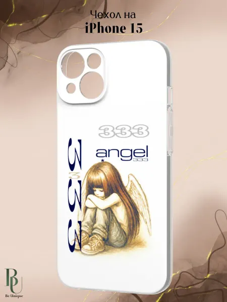 Be Unique Чехол на iPhone 15 Ангел y2k