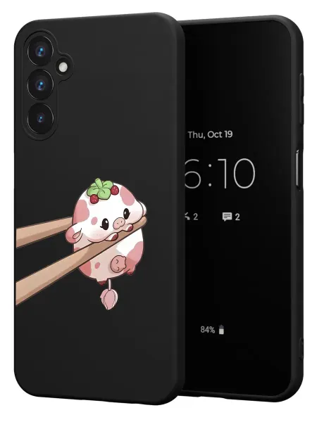 FACTORIA Чехол на Samsung A24 4G с принтом Коровка