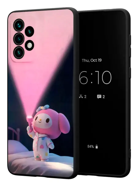 PBl store Чехол на Samsung A73 5G с принтом Зайка y2k