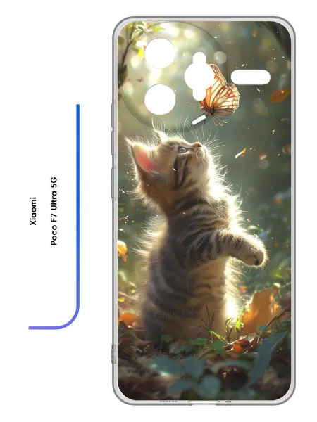 Mobi711 Чехол прозрачный Xiaomi Poco F7 Ultra 5G