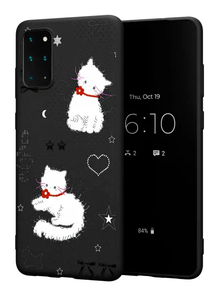 FACTORIA Чехол на Samsung S20+ с принтом Котики