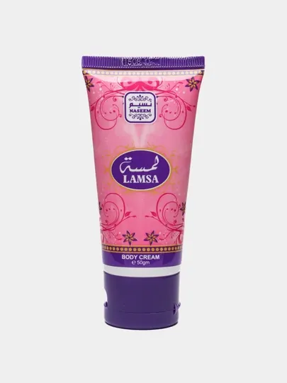 Парфюмированный крем для тела и рук Lamsa body Cream, увлажняющий и смягчающий, 50 г