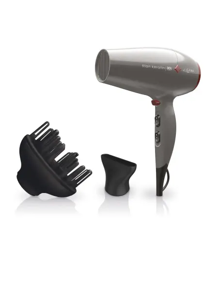 GA.MA Фен для волос с насадками GA. MA DIAMOND 3D TITAN KERATIN