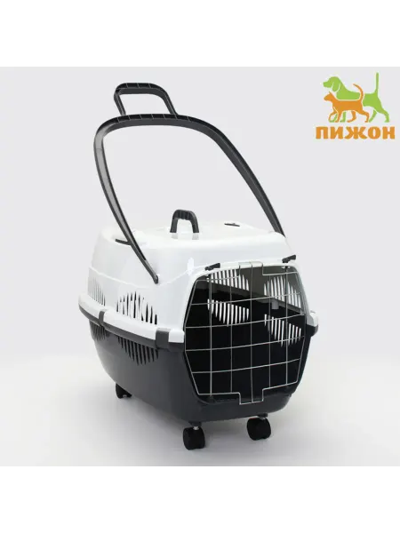 Филиппи ко Переноска для животных на колесах, 58x41x36 см, до 15 кг