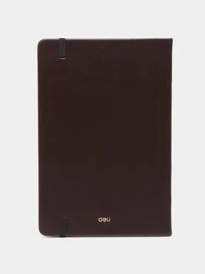 Ежедневник Deli N112G, коричневый, A5, 96 листов, 70 г/м²